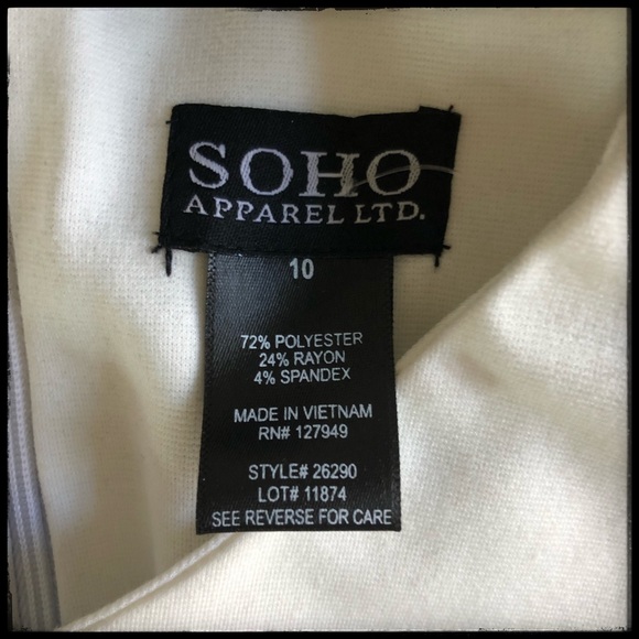 Very Pretty Soho Apparel Color Block Dress - Picture 3 of 4